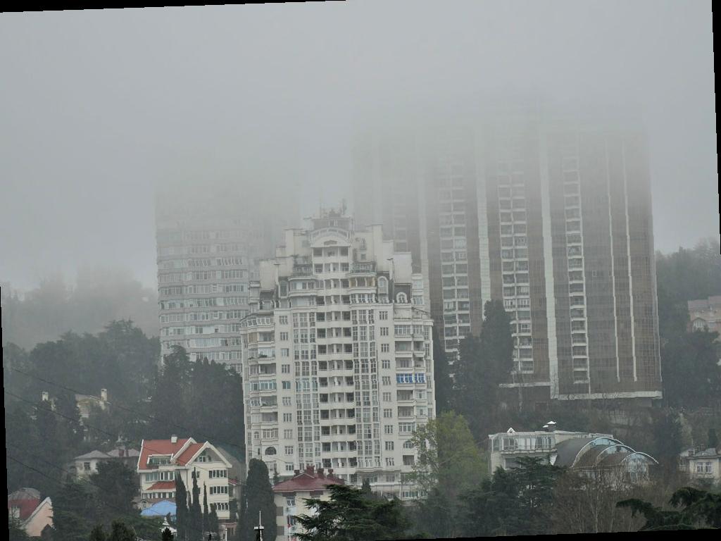Туман и грозы: Погода в Сочи ухудшается
