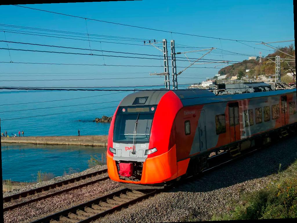 РЖД временно изменит расписание поездов «Ласточек» на черноморском побережье