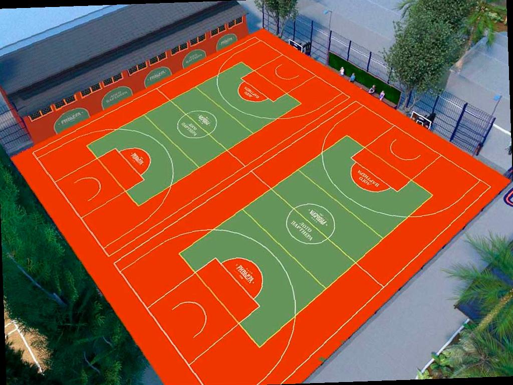 В Сочи планируют отремонтировать баскетбольную площадку