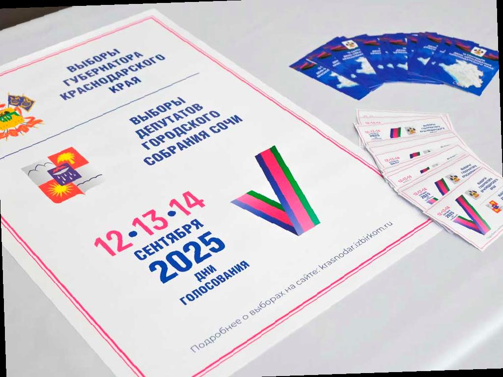 Избирательные участки открылись в Сочи