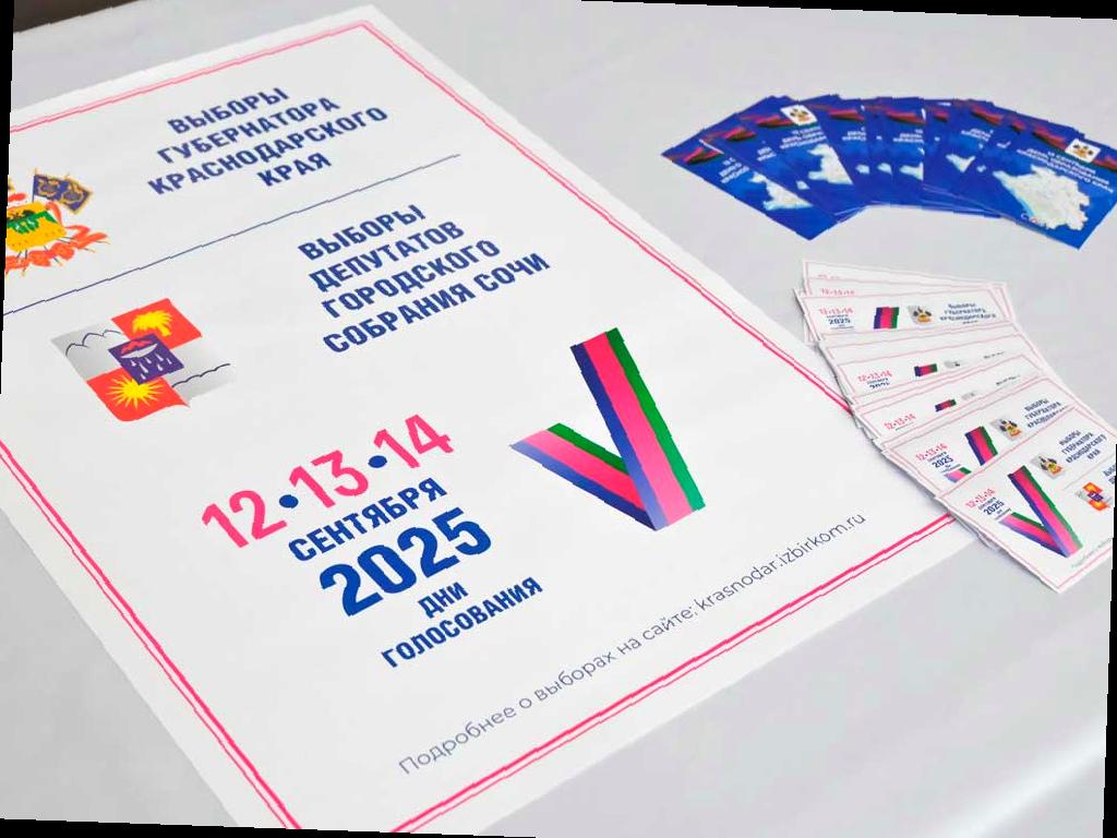 Во время выборов в Сочи будет работать более 1800 наблюдателей