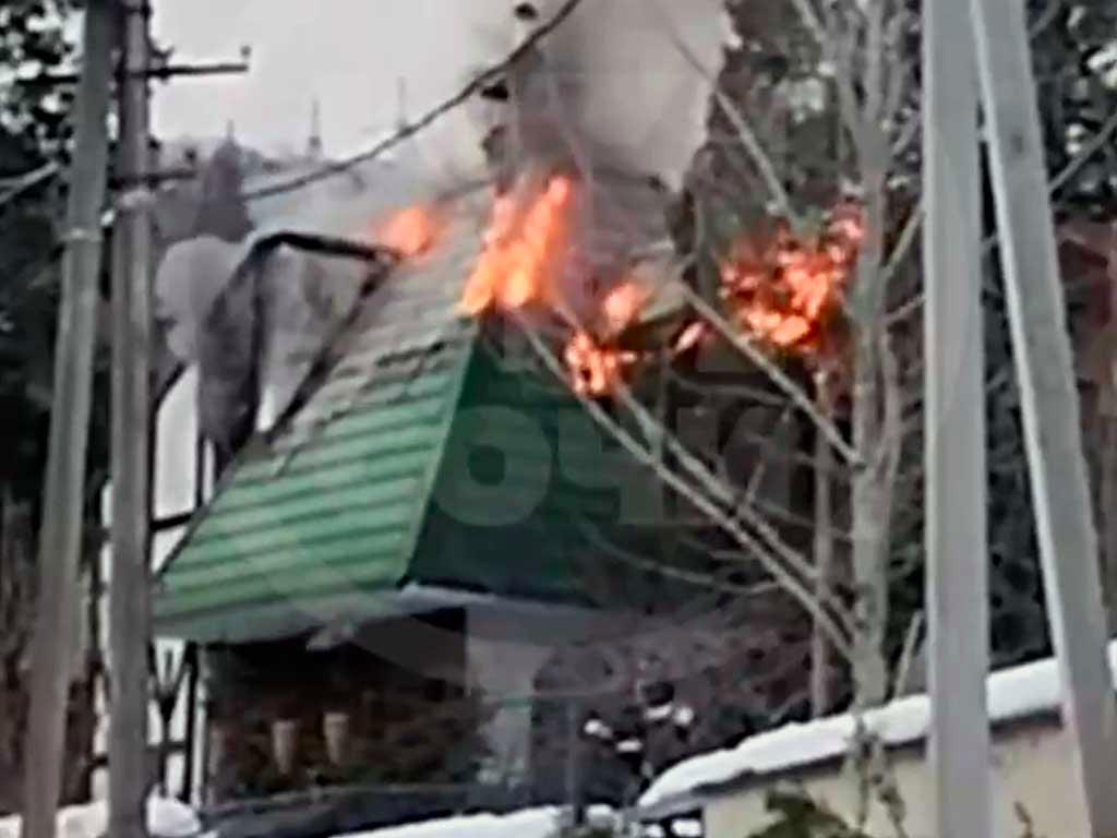 Пожар в частном доме в селе Пластунка был потушен