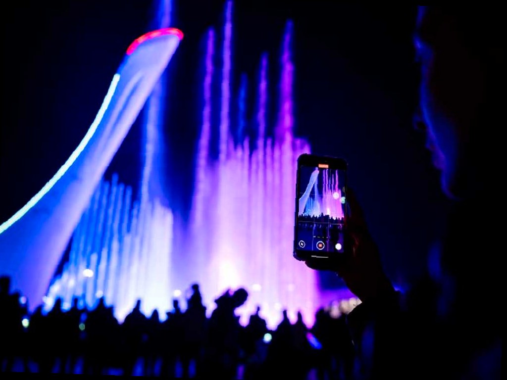 В День защитника Отечества шоу Поющего фонтана в Сириусе покажут трижд