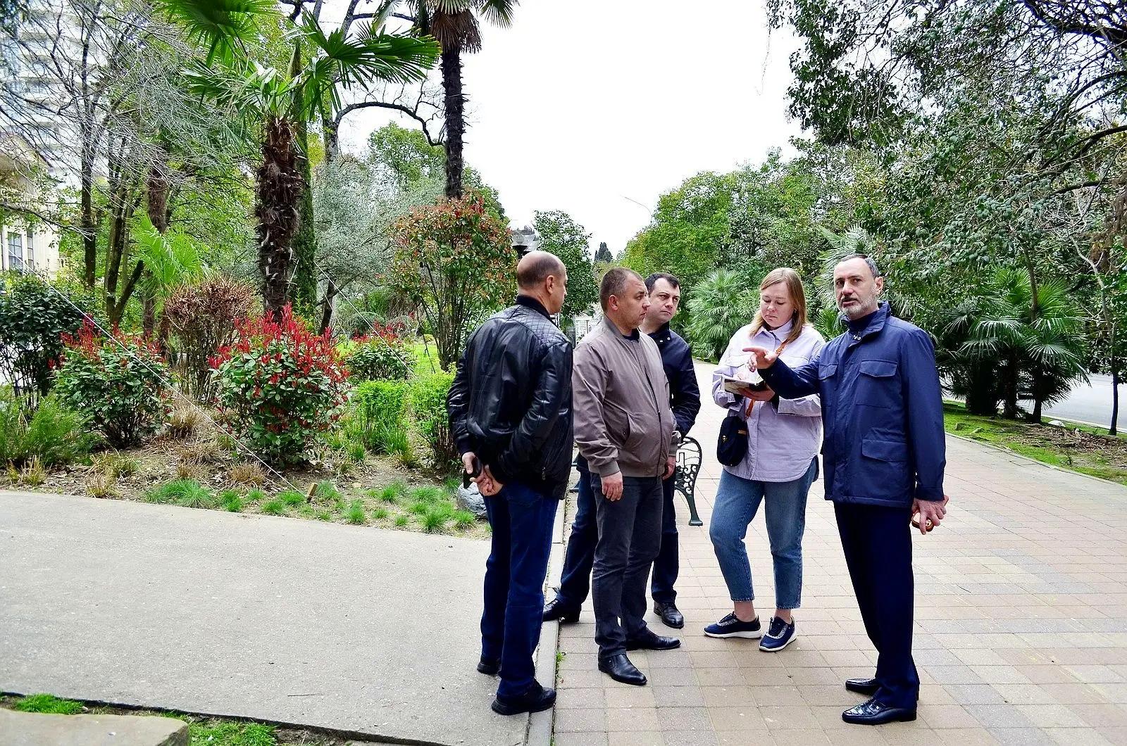 «Виктор Тепляков проверил Сад российско-японской дружбы»