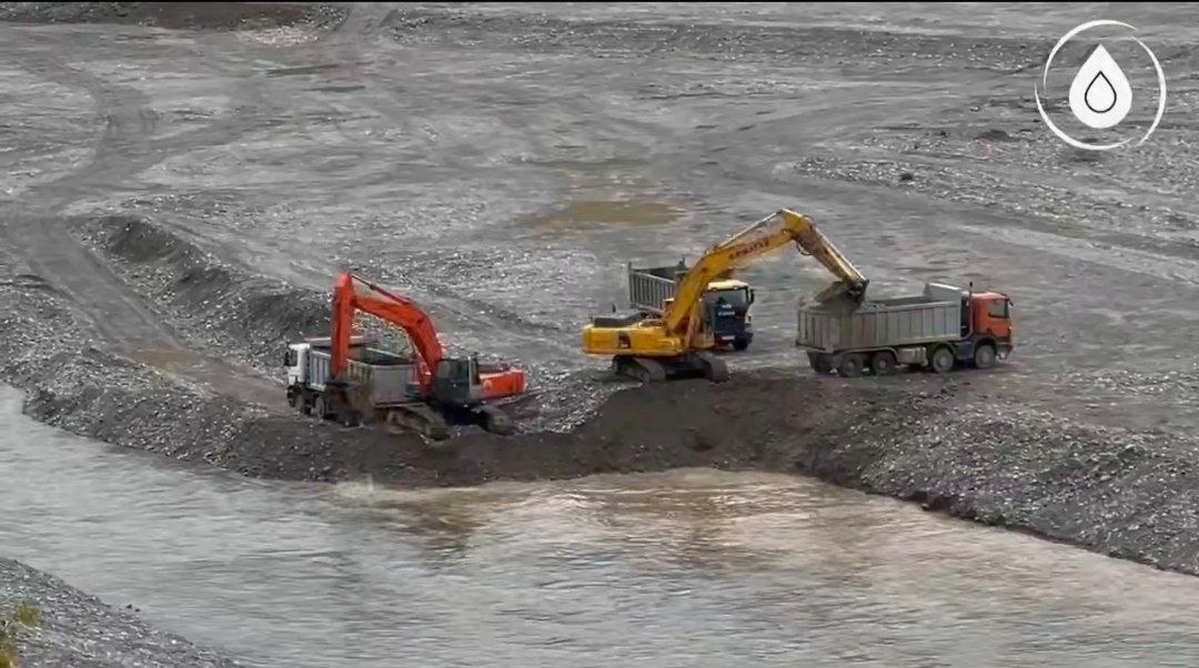 В Сочи продолжаются восстановительные работы на водозаборе реки Шахе